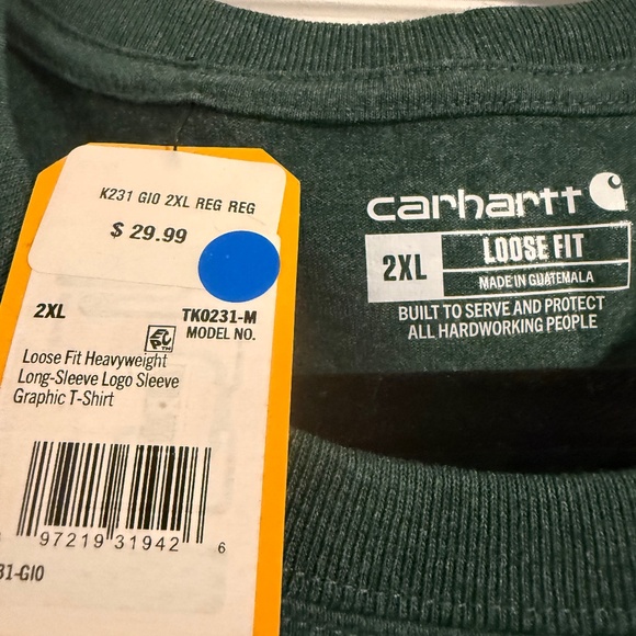 Brand new long sleeve Carhartt shirt - Picture 2 of 4
